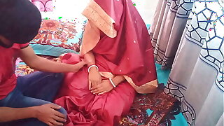 Indian sexy Anjali Bhabhi is teaching her Brother-in-law to have sex